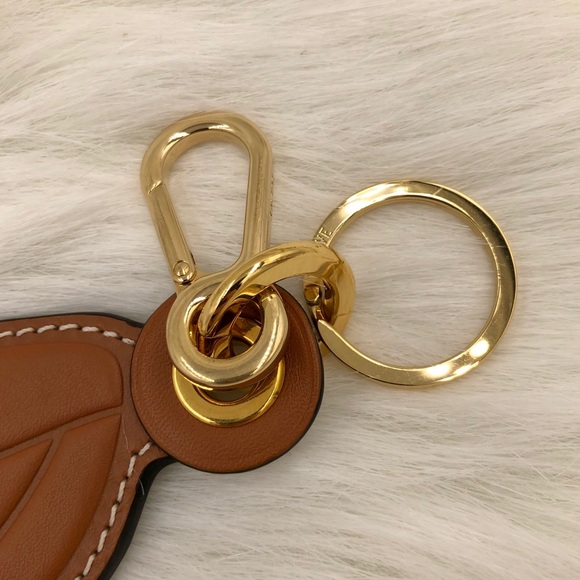Brand New Loewe Leather Whale Keychain - Picture 3 of 4